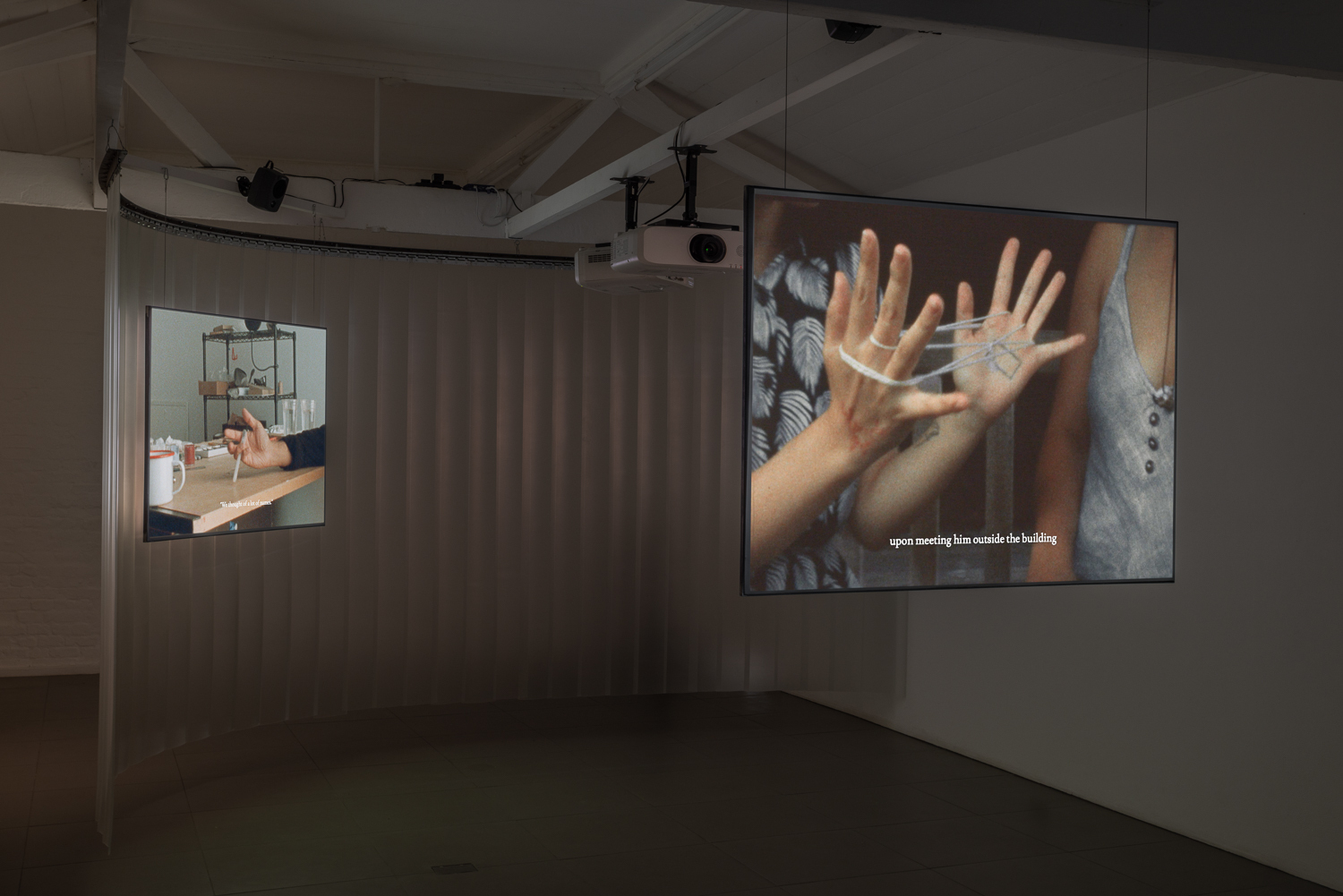 Peng Zuqiang, keep in touch 4/5, 2021, part of 5-channel colour video installation, HD video and Super 8, 13:58