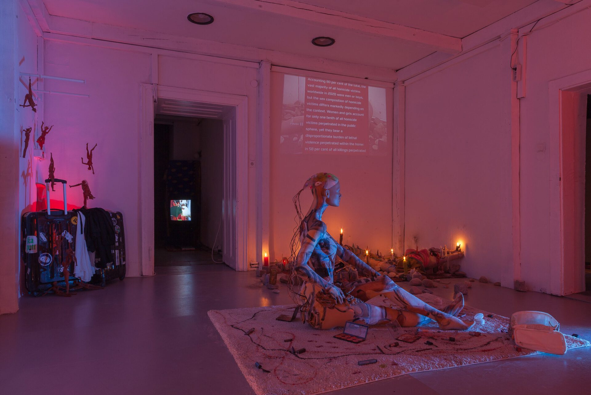 02_Nural Moser, Psychophysical Aggregates, 2022, exhibition view2, Suzie Shride