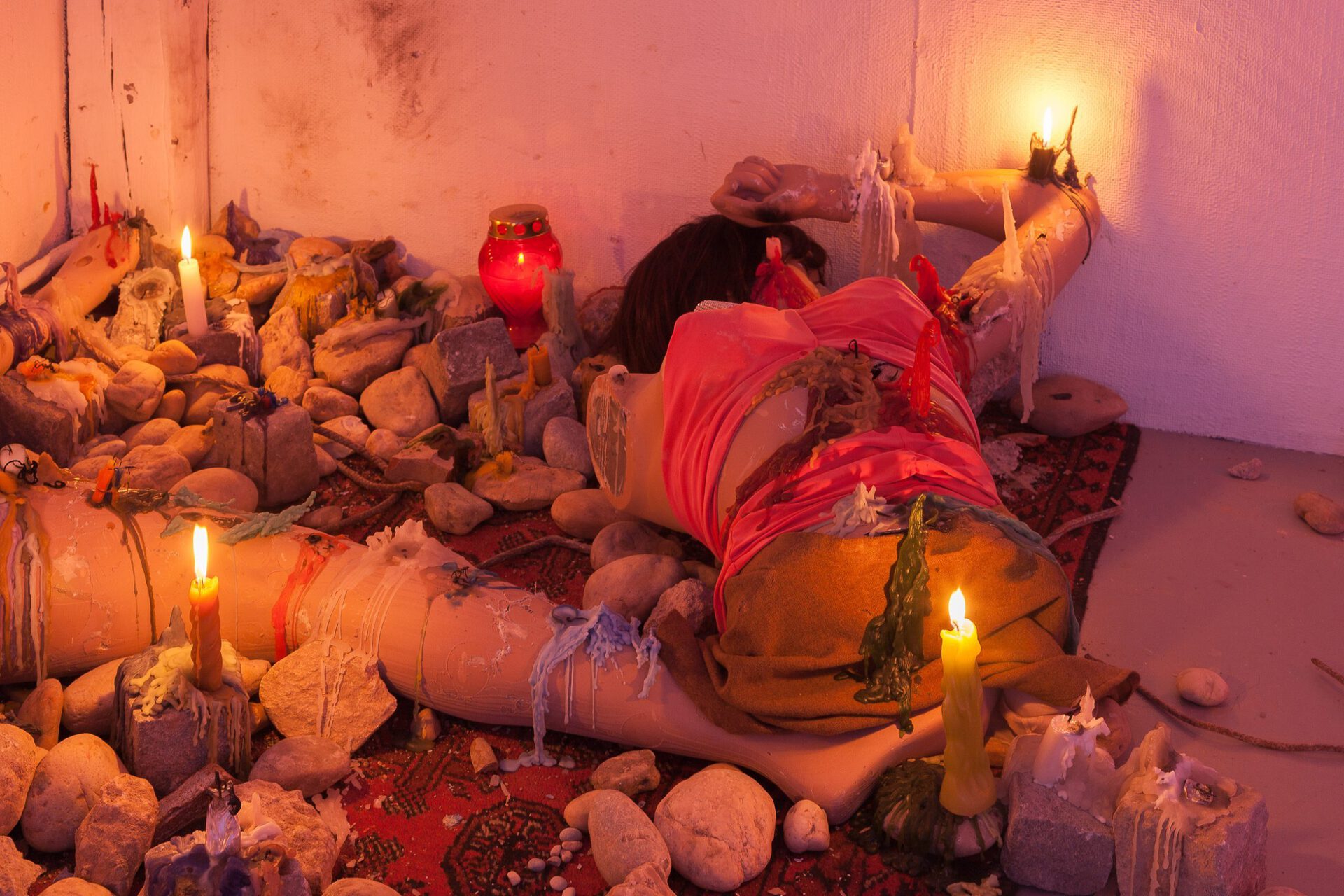 06_Nural Moser, Just a stone’s throw away, 2022, mixed media, UN report one -channel video 21:33 min ed. by Liana Osheverova