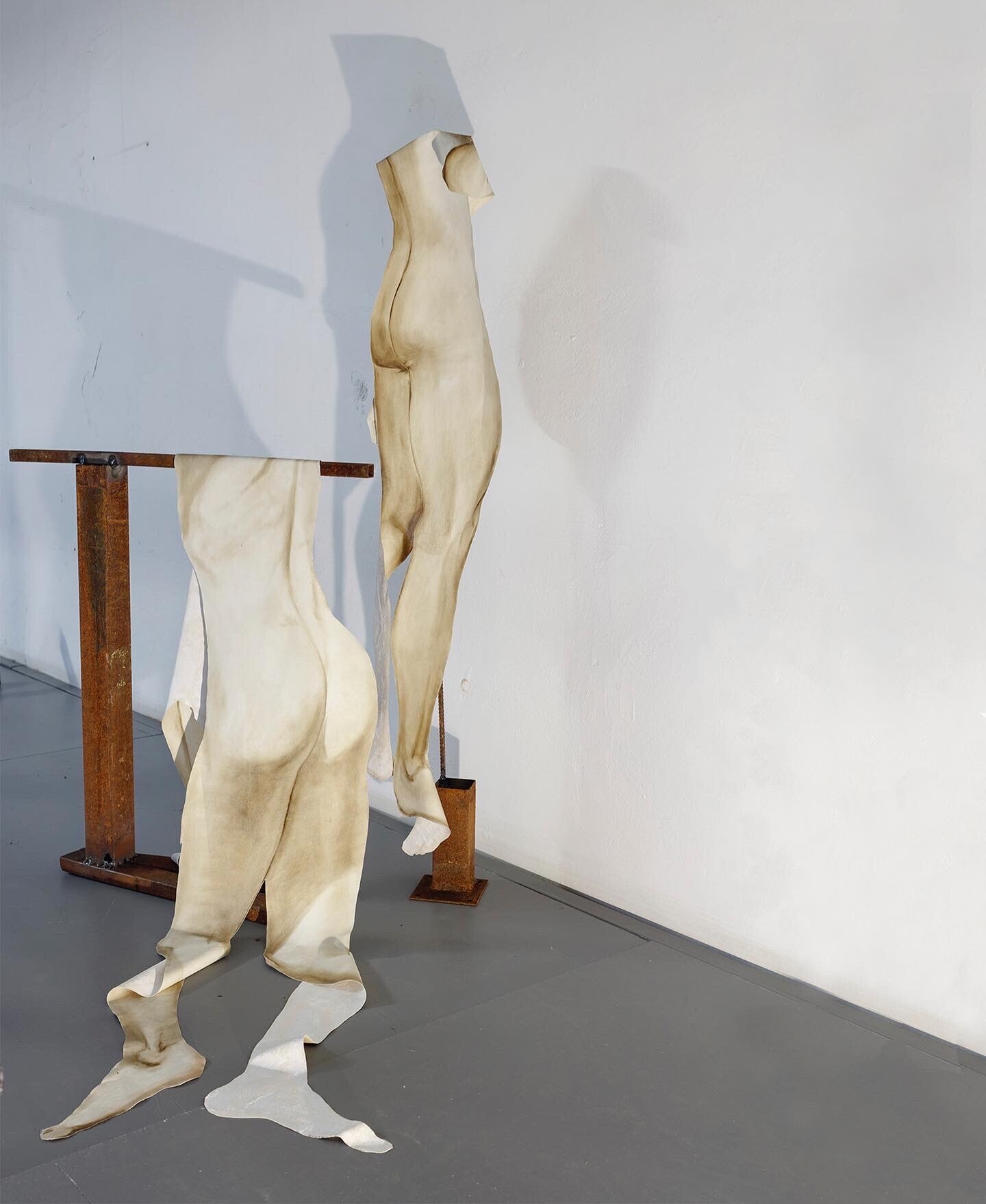 Shamil Shaaev, No title, 2022 Metal, oil on canvas