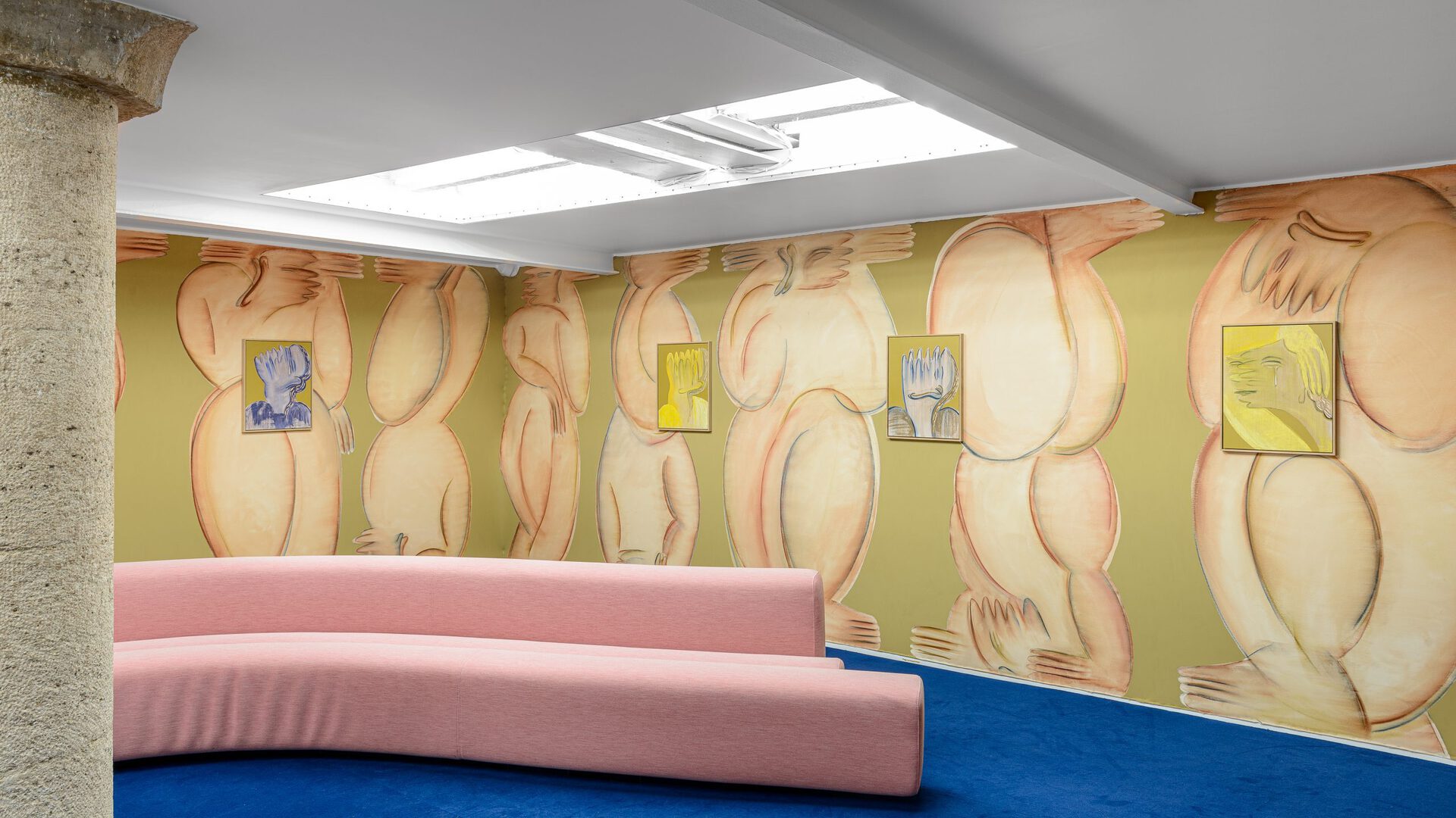 Anastasia Bay, The Awakening of the Cariatids, Galerie Derouillon, 2022