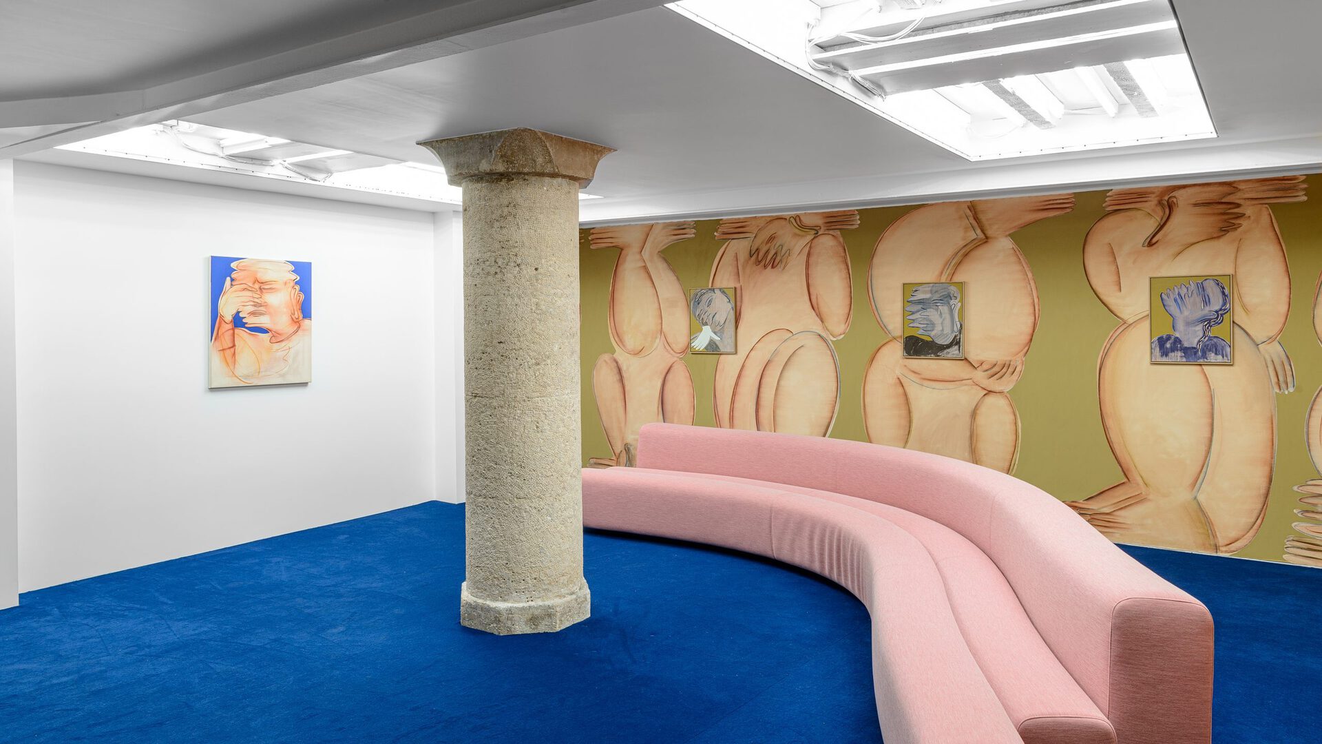 Anastasia Bay, The Awakening of the Cariatids, Galerie Derouillon, 2022