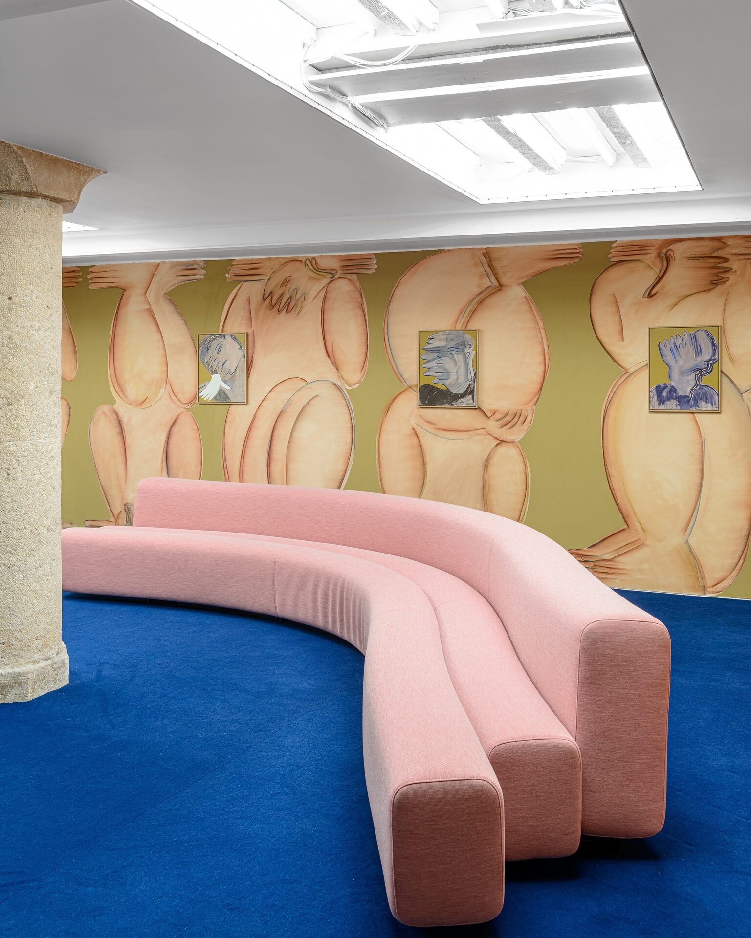 Anastasia Bay, The Awakening of the Cariatids, Galerie Derouillon, 2022