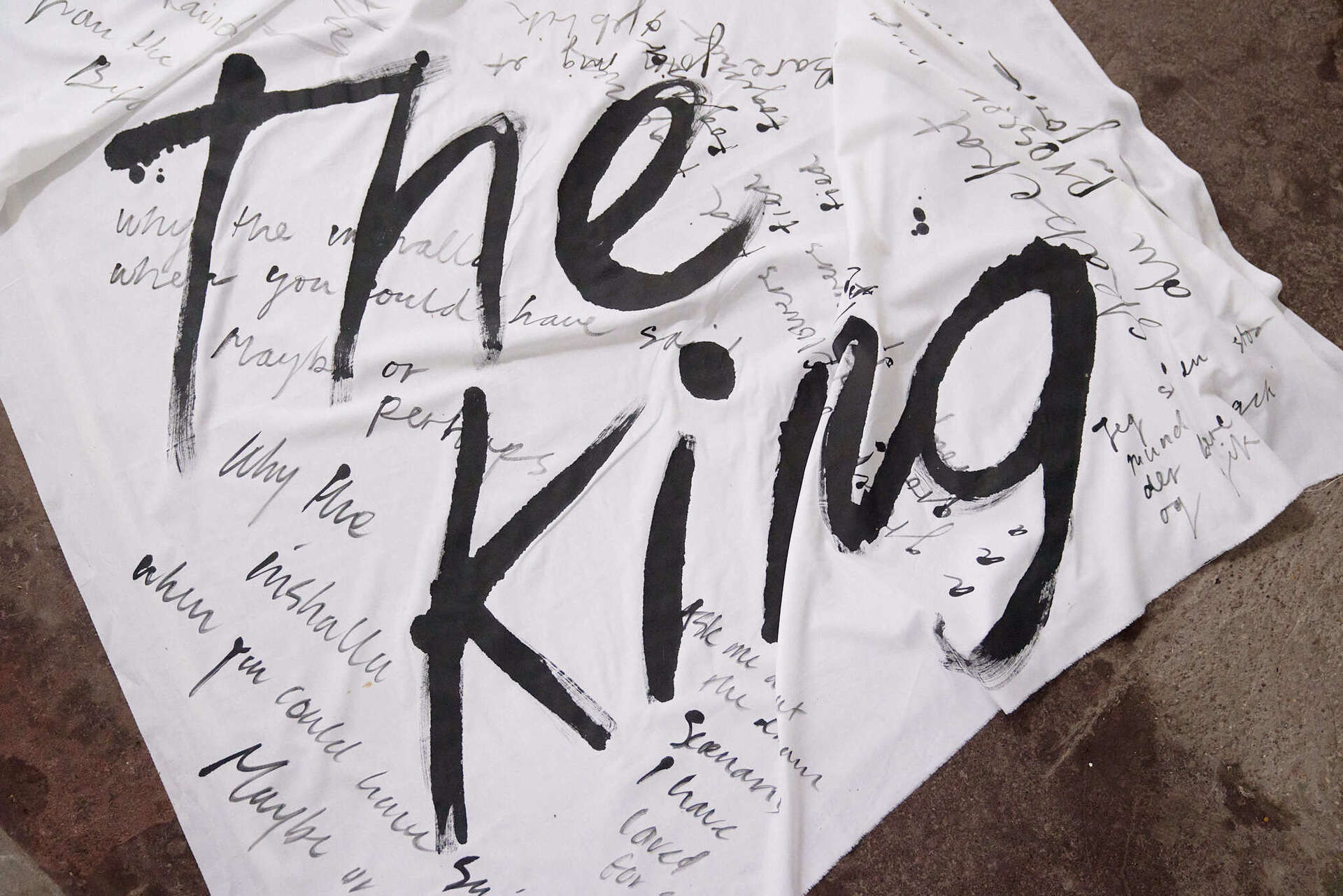 Eliyah Mesayer & Julie Stavad, The King and the Jinn, 2022, installation, 18
