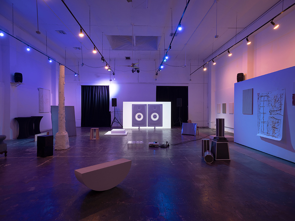 Alexander Muret, Threeminutesthirtyseconds, I am inconsistent and not to be relied upon, 2022, Installation view