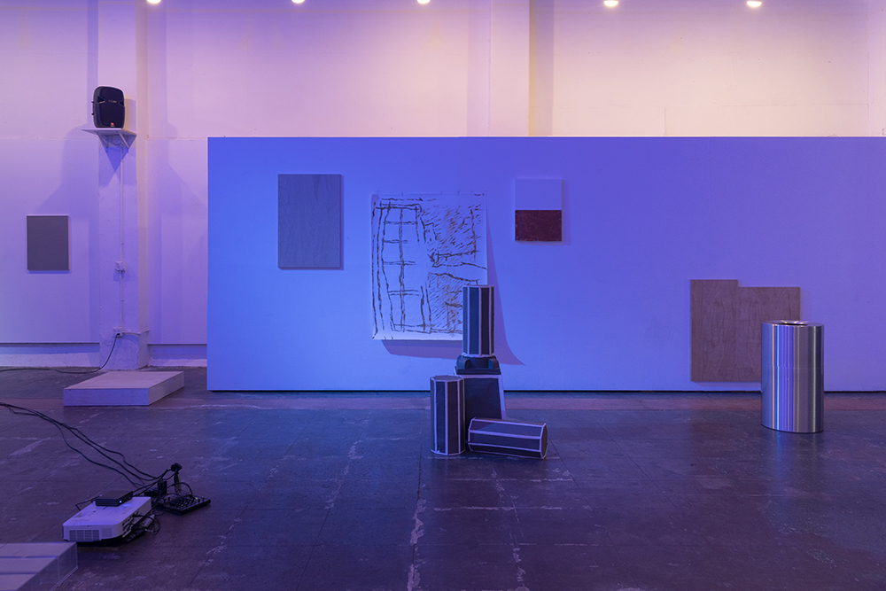 Alexander Muret, Threeminutesthirtyseconds, I am inconsistent and not to be relied upon, 2022, Installation view