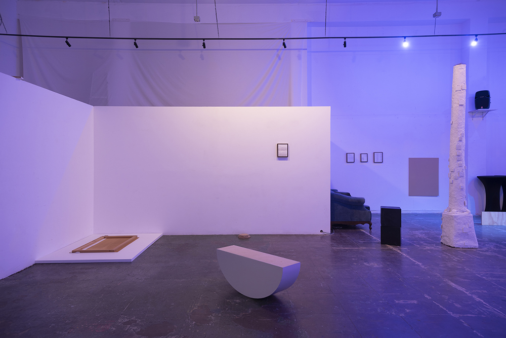 Alexander Muret, Threeminutesthirtyseconds, I am inconsistent and not to be relied upon, 2022, Installation view