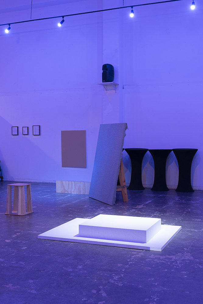 Alexander Muret, Threeminutesthirtyseconds, I am inconsistent and not to be relied upon, 2022, Installation view