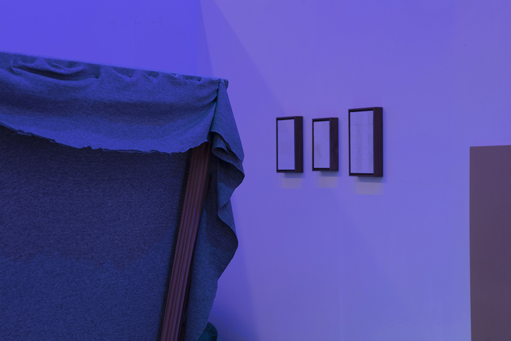 Alexander Muret, Threeminutesthirtyseconds, I am inconsistent and not to be relied upon, 2022, Installation view