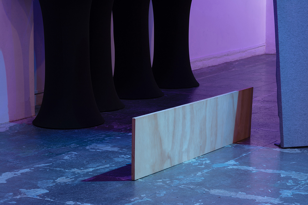 Alexander Muret, Threeminutesthirtyseconds, I am inconsistent and not to be relied upon, 2022, Installation view
