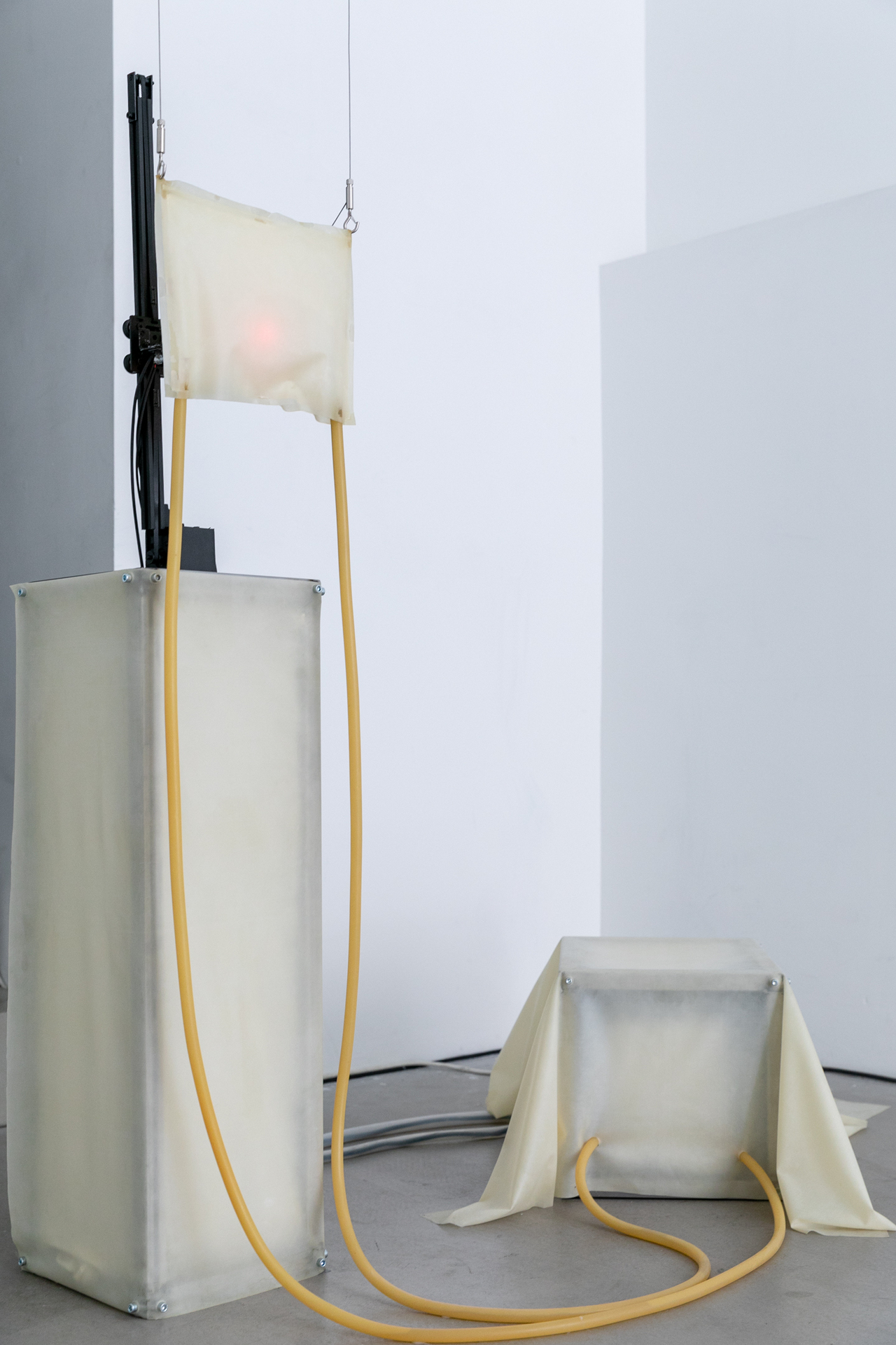 Marisa Nest; Until Time Will Tear Us Apart; 2022; Metal, Latex; 1600x1000x500mm