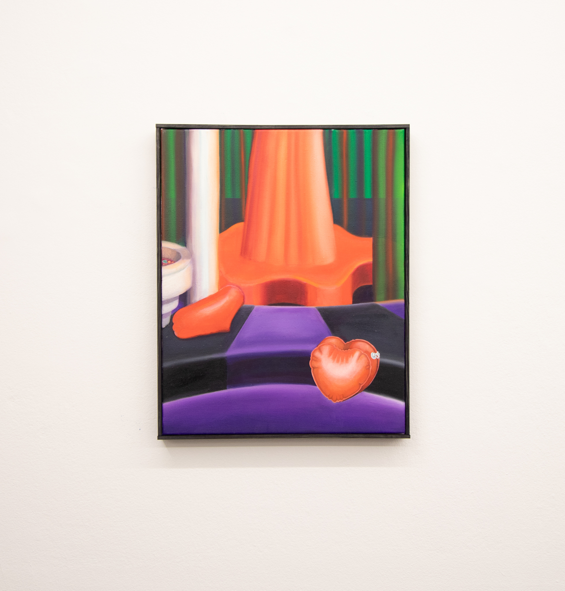 Stance, 2022, oil on linen, 50 x 40 cm