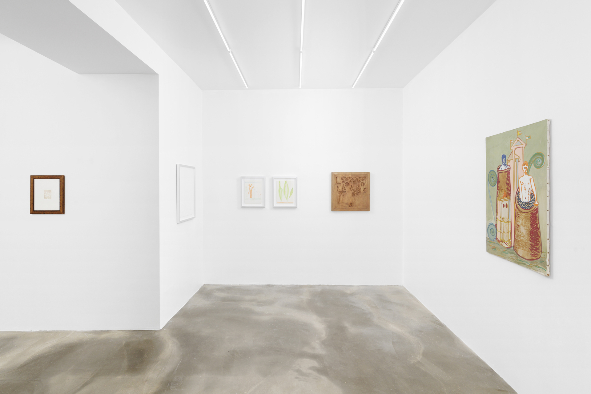 Ezio Gribaudo, Dizionario delle forme, 2022, exhibition view, Sans titre (2016), Paris