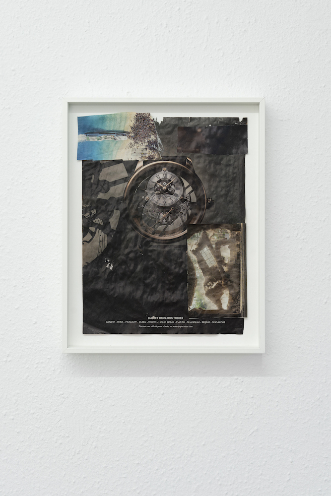 Virginia Ariu, Osmose Production, 2019, Collage, 26 x 21 cm