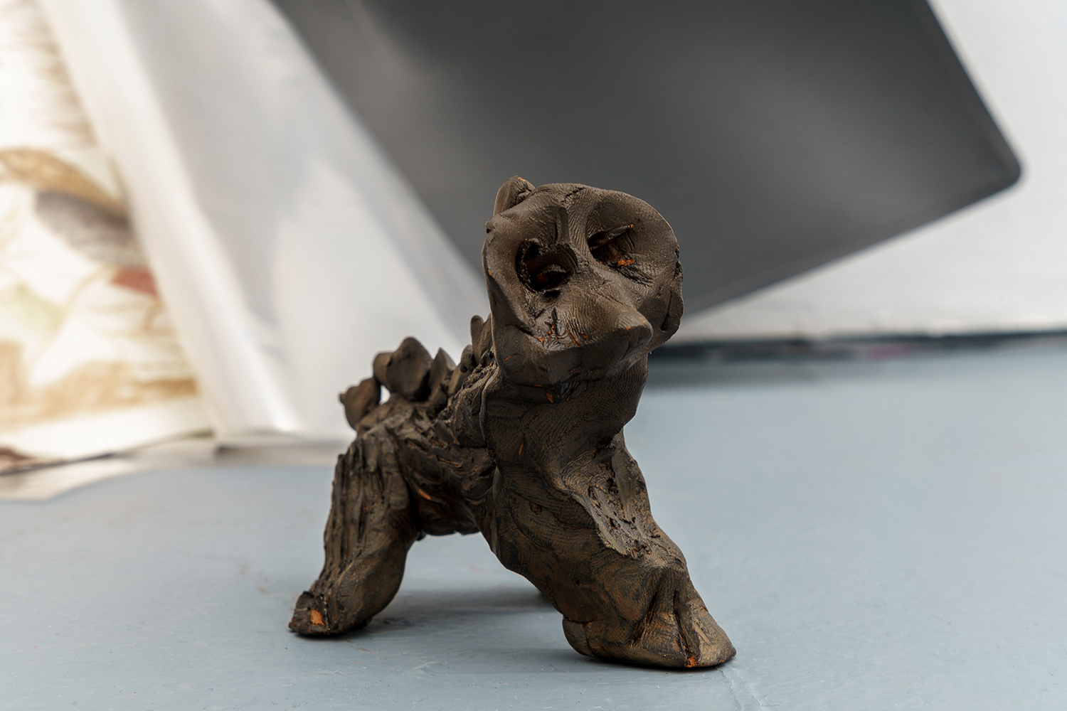 019 ‘Acambaro’, 2022, clay, 11х7x5 cm