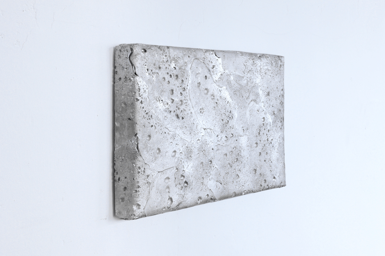 Rosario Aninat, Folded box, 2022, tin, 31x46 cm