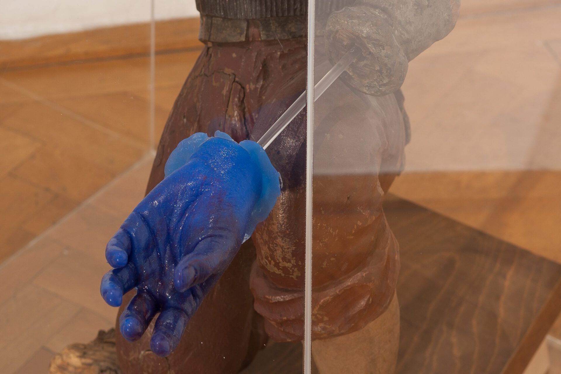 Natalia Gurova, detail from In and Out (2022).