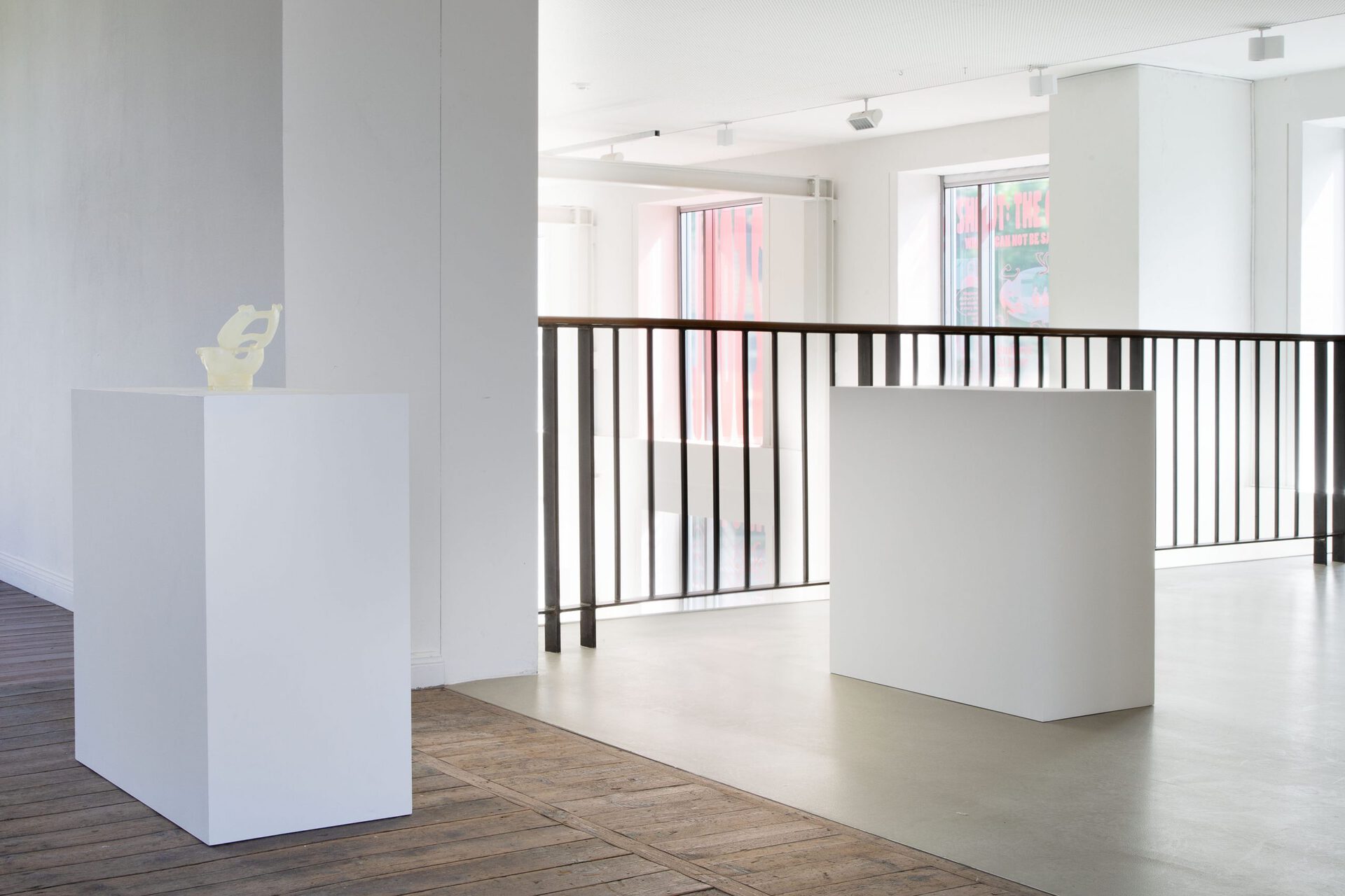 16 Dina El Kaisy Friemuth & Leonie Kellein: INHABITATIONS, 2022, Installation View, M.1 Arthur Boskamp-Stiftung. Photo: Jens Franke.