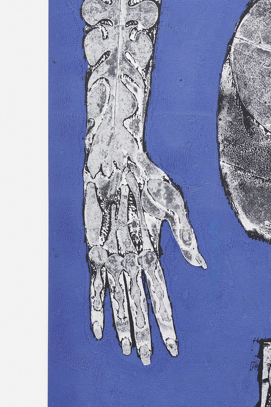 Lukas Schmenger, untitled (kneeling figure), 2021, detail 2