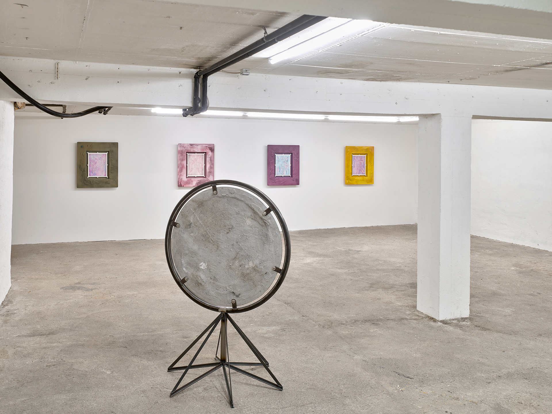 Lukas Schmenger, Frenetic Youth installation view 2
