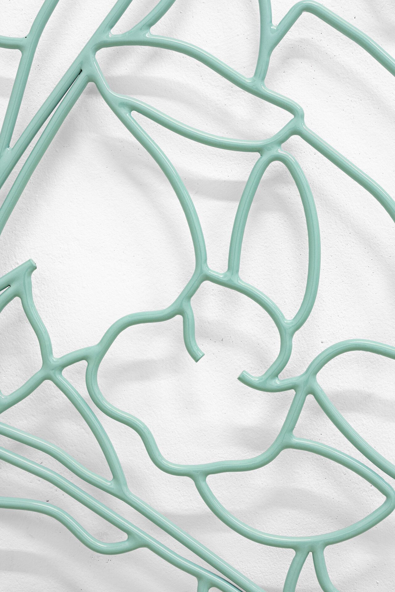 detail Marie-Michelle Deschamps, Company #3, 2022 powdercoated steel 225 cm x 98 cm