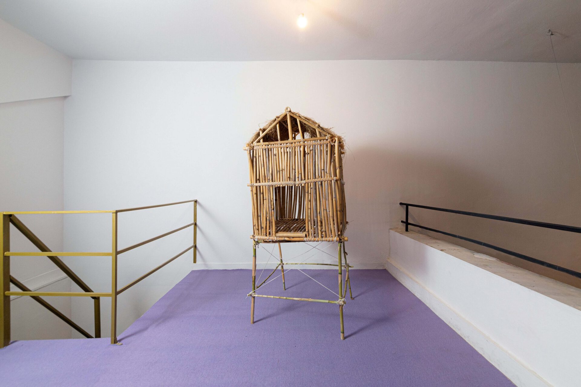2 Katerina Dania, "I made a room for you in my parents' house", Installation, 67x67x87cm, 2021, photo by Nikos Ziagakis