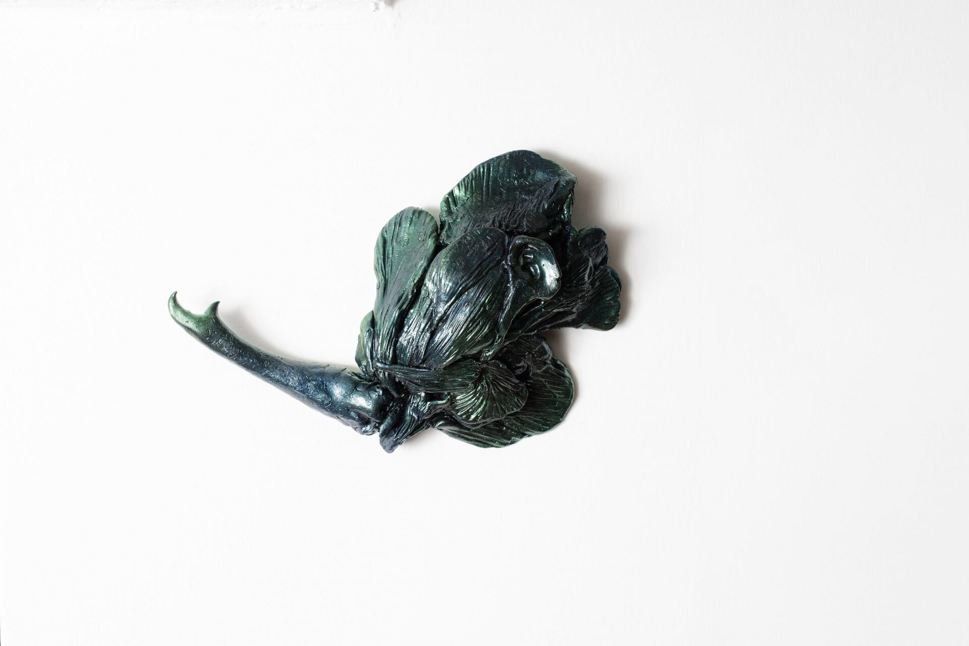 5 Miltiadis Digkas, "Eat the elephant", sculpture, 30x25cm, 2022, photo by Nikos Ziagakis