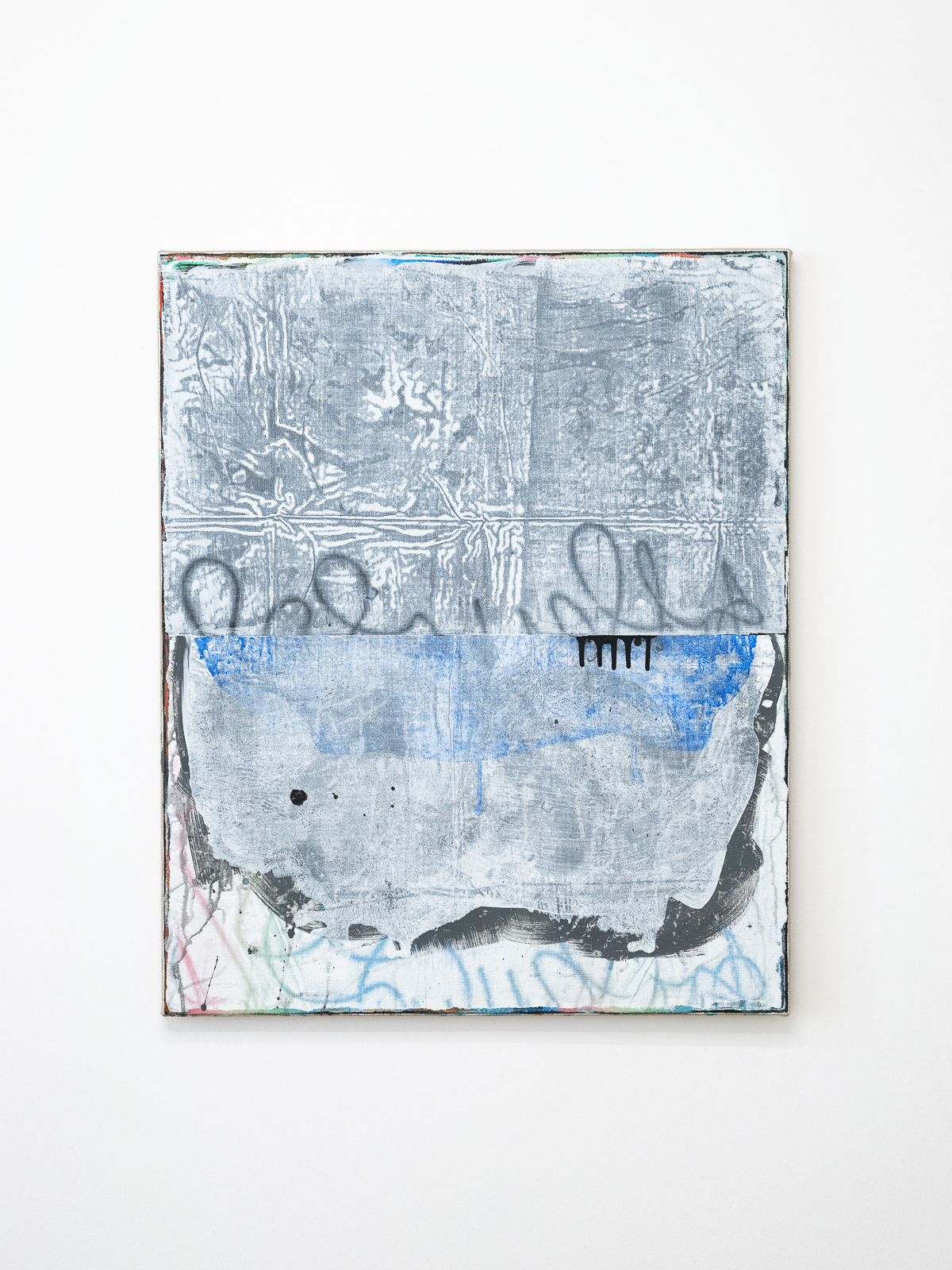 Arthur Löwen, Index (Variation 7), 2022, Acrylic on canvas, 85x70 cm