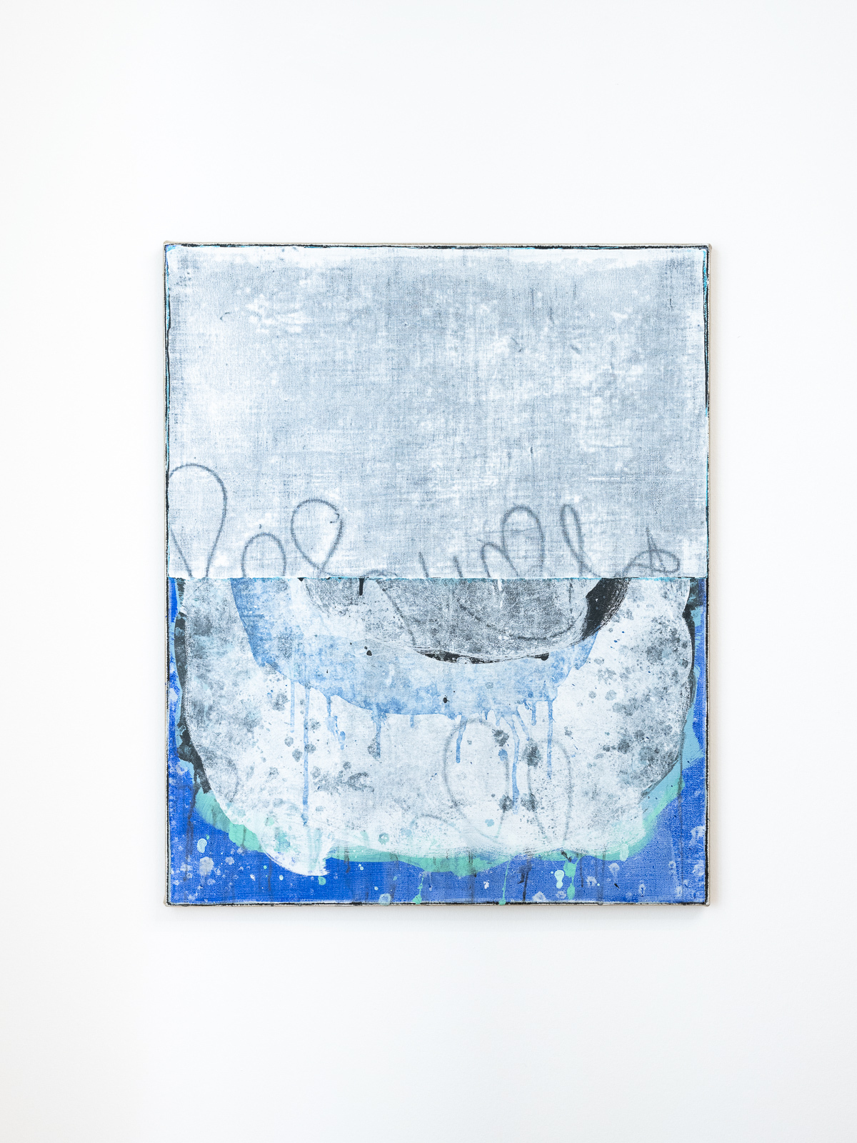 Arthur Löwen, Index (Variation 8), 2022, Acrylic on canvas, 85x70 cm