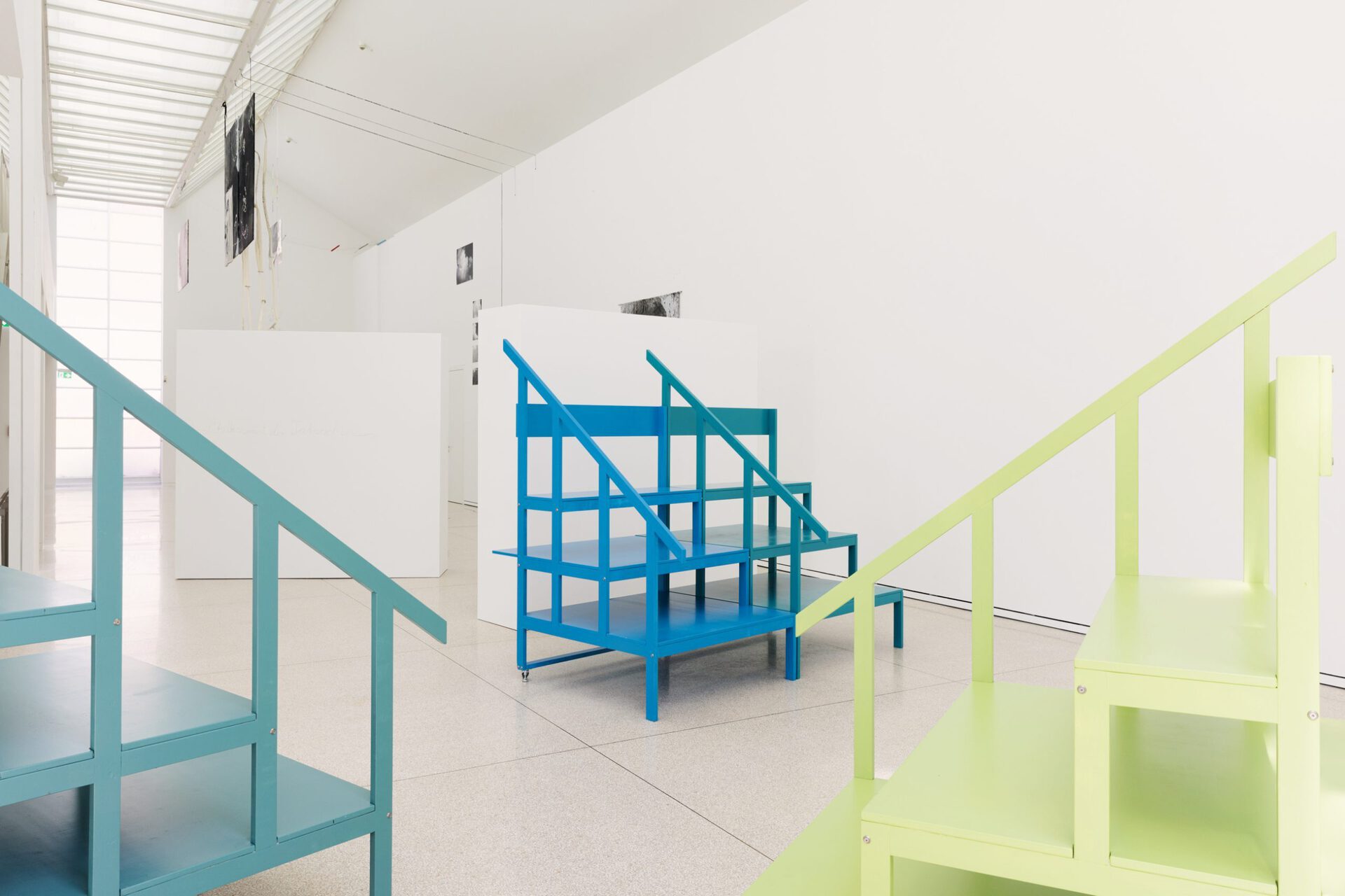 Céline Condorelli, “Revision -part II”, continuous project at Heidelberger Kunstverein, installation shots by Lys Y. Seng