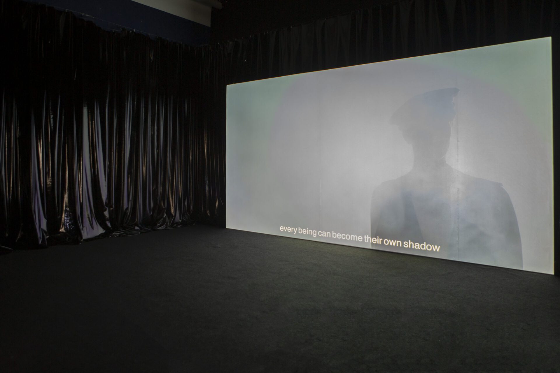 Enad Marouf, Time of The Angel, video installation, 2022