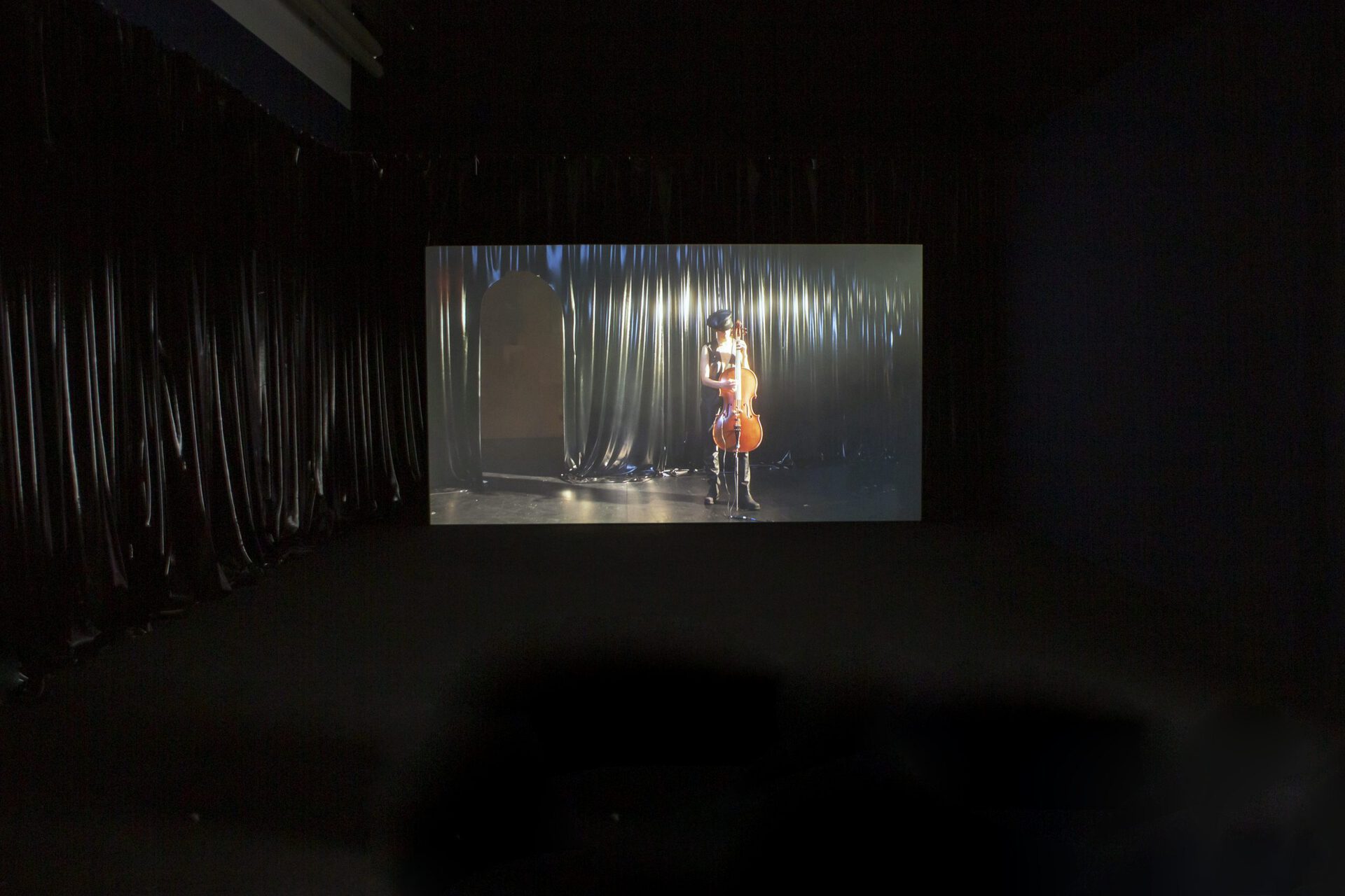 Enad Marouf, Time of The Angel, video installation, 2022