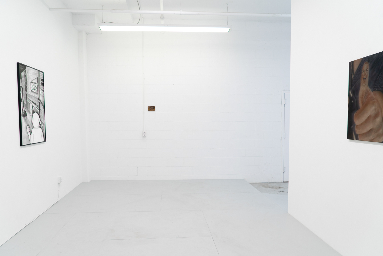 Installation view.