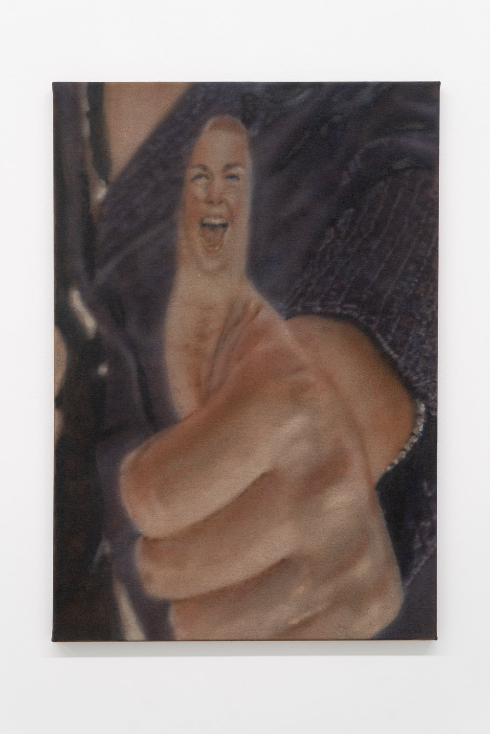 Sarah Fripon, "Sore Thumb", 2022, Acrylic on canvas, 29 x 20 inches