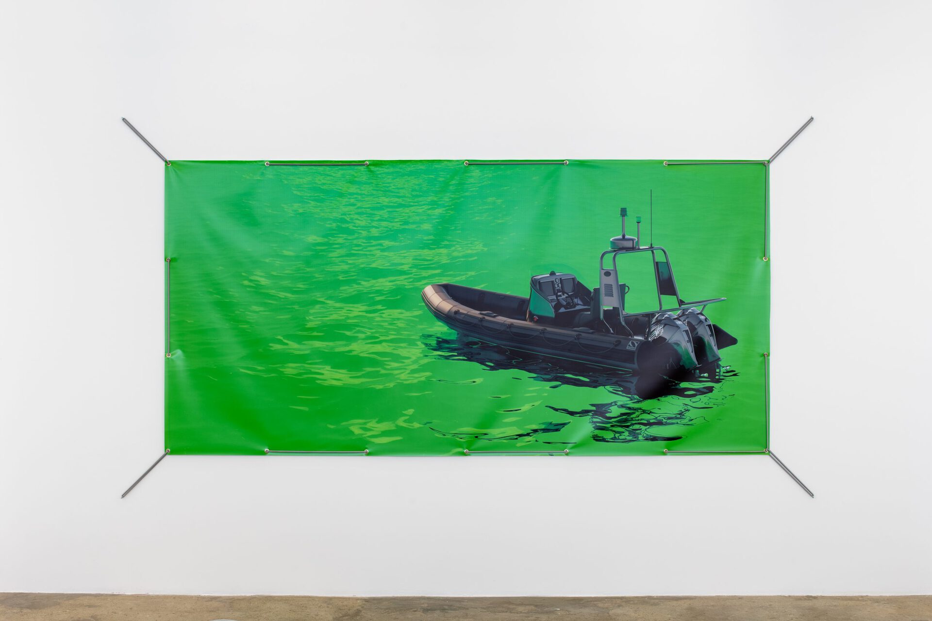 Sara Sadik, Ultimate Vatos, exhibition view, Crèvecœur, Paris, 2022. Courtesy of the artist and Crèvecœur, Paris. Photo: Martin Argyroglo