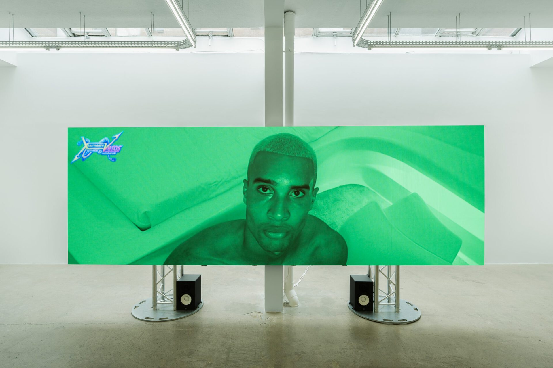 Sara Sadik, Ultimate Vatos, exhibition view, Crèvecœur, Paris, 2022. Courtesy of the artist and Crèvecœur, Paris. Photo: Martin Argyroglo