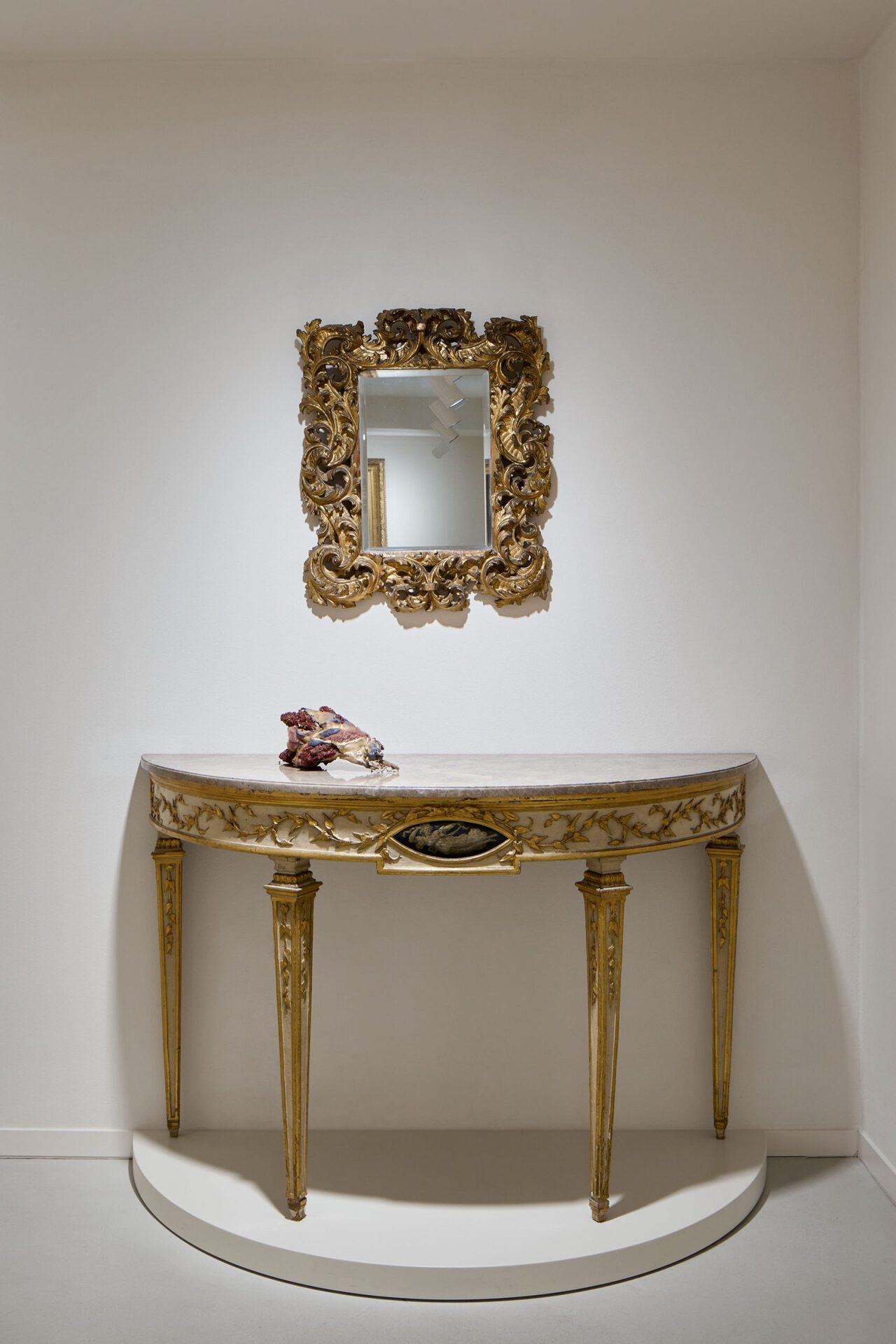 Anna Ročňová, Mowned Gooseberries, installation, 2021