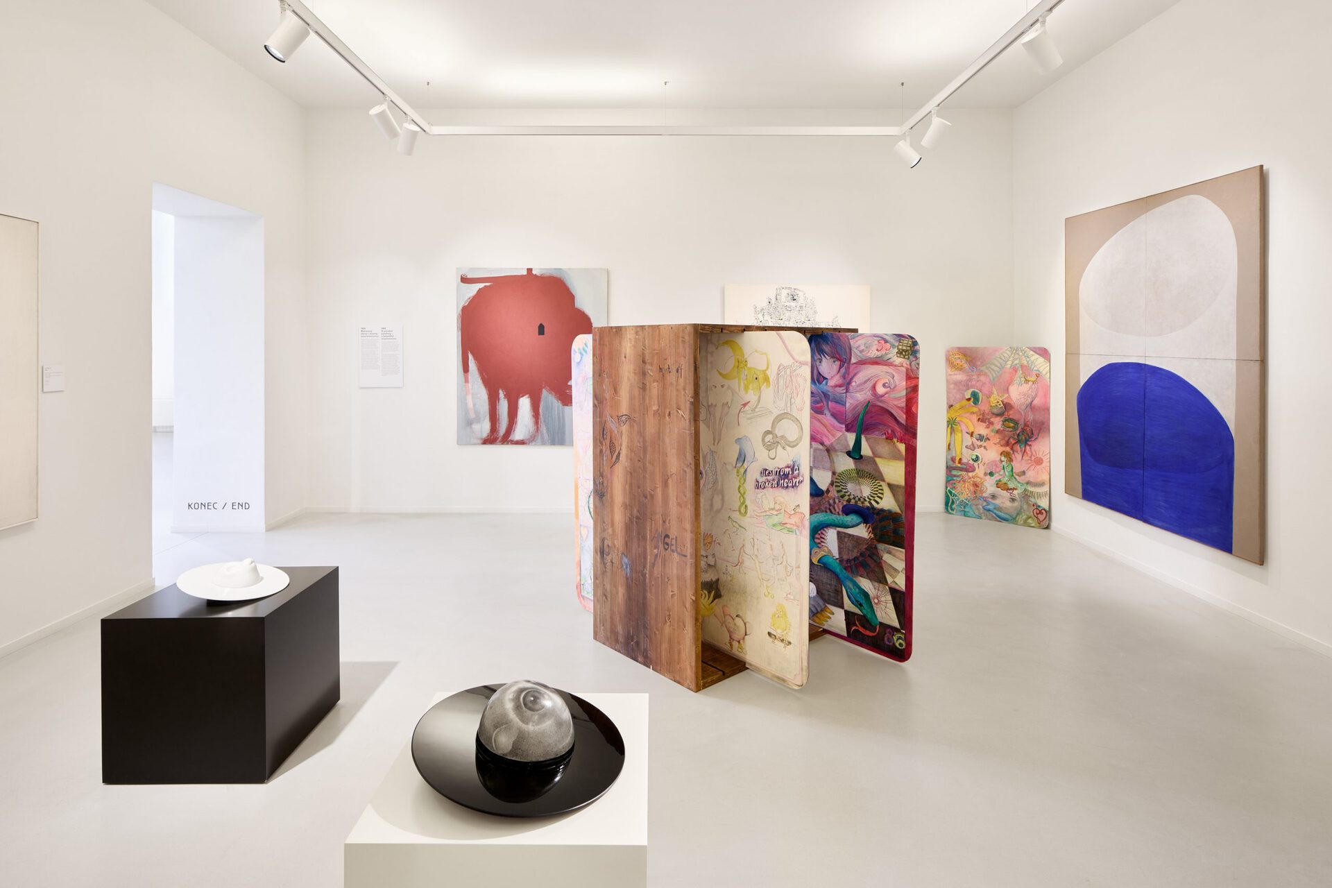 björnsonova w/ Tamara Antonijević, Lucia Kvočáková, Lucie Svoboda Mičíková, Tanja Šljivar, Nik Timková, Zuzana Žabková, Selected tarot cards from the series Čosity Cards, 2021