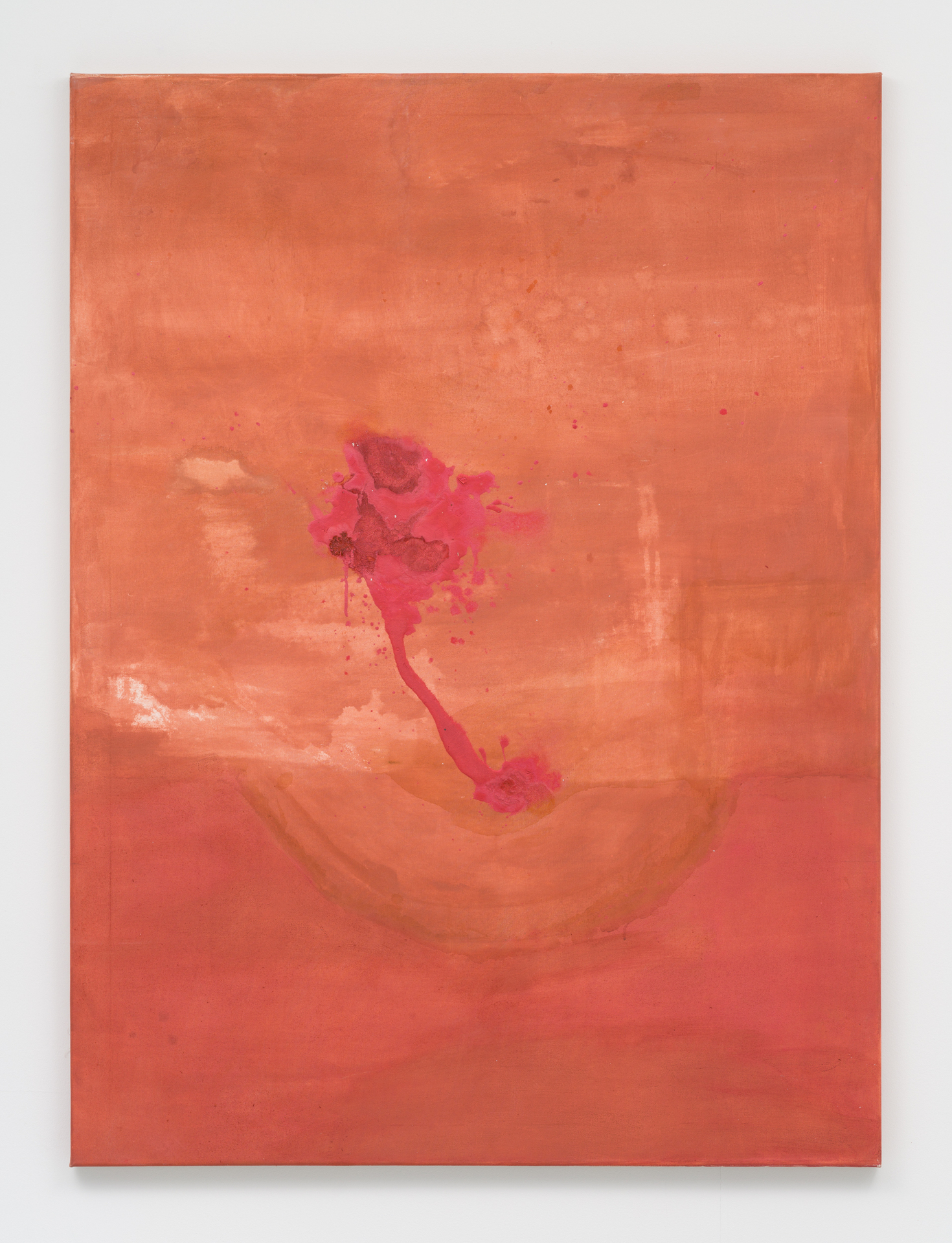 Anna Munk Johansen, Rose's Stain, 2022, acrylic and oil on linen, 155 x 115 cm