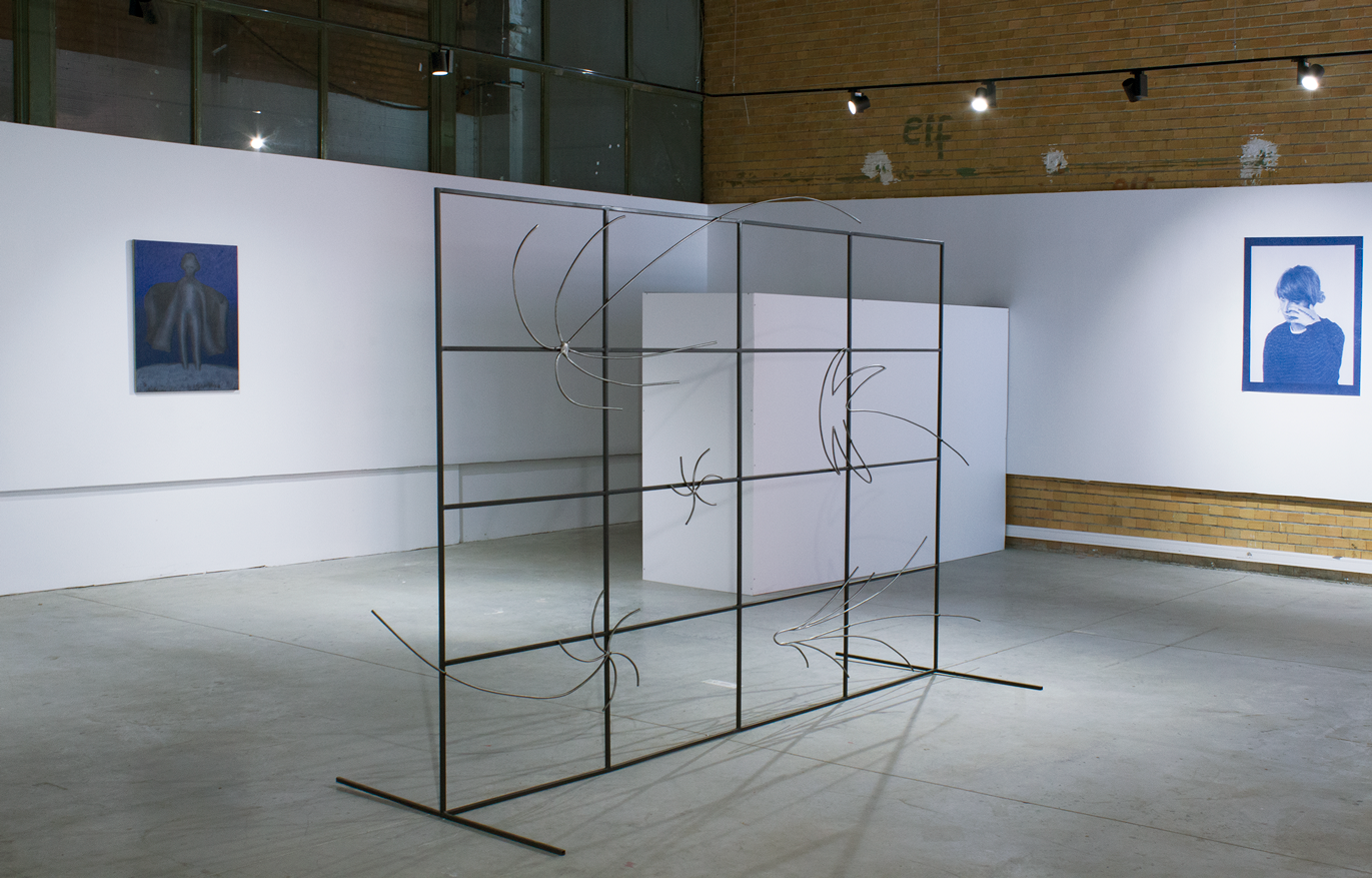 Exhibition view, VELCRO adorables, 2022, The Institute Space, Bucharest;