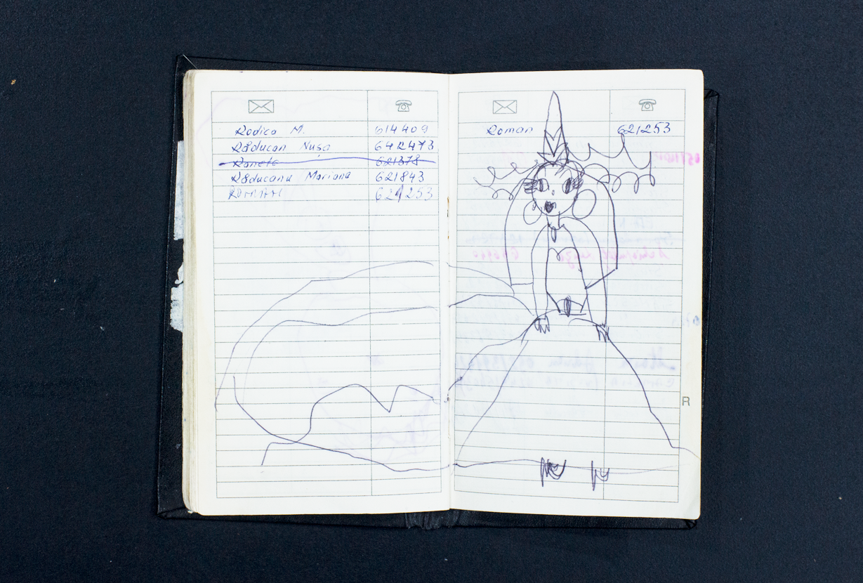 Teodora Tănase, what remains from nothing, 2020, notebook;