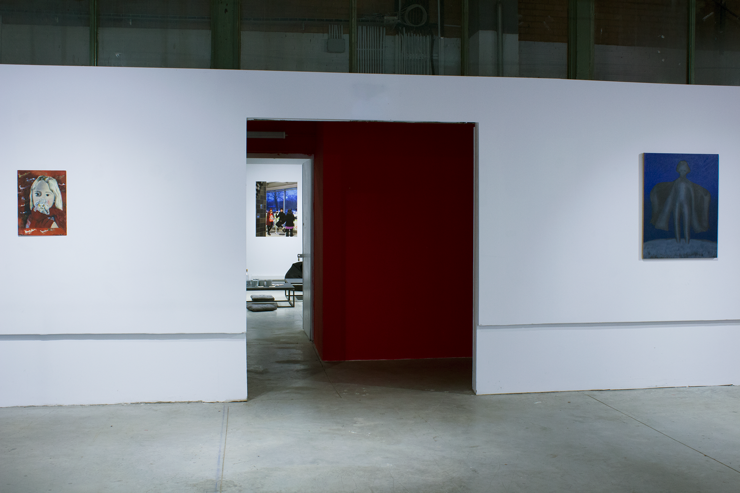 Exhibition view, VELCRO adorables, 2022, The Institute Space, Bucharest;