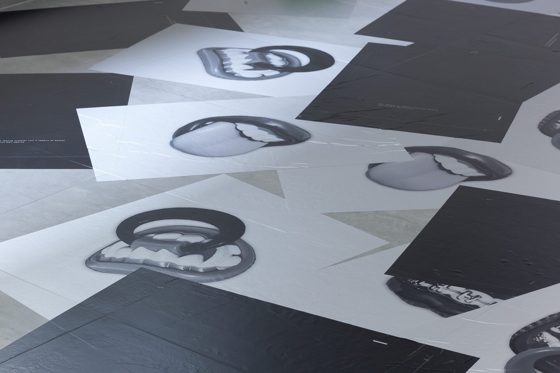 Installation view - Chew, detail, Alfredo Aceto & Thomas Liu Le Lann