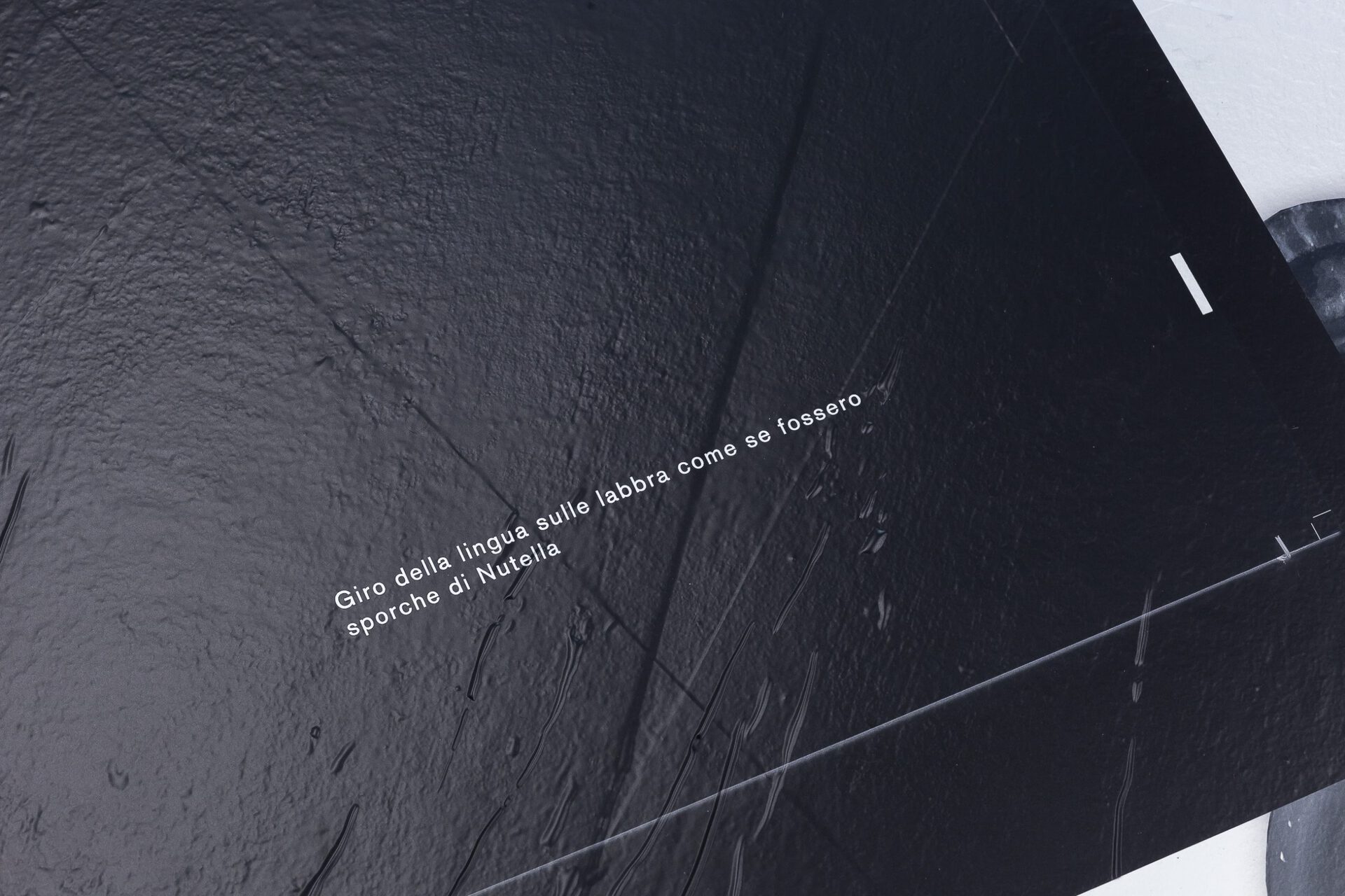 Alfredo Aceto & Thomas Liu Le Lann, Floorpiece, detail, 2022, Inkjet print on aluminium paper posters, Variable dimensions