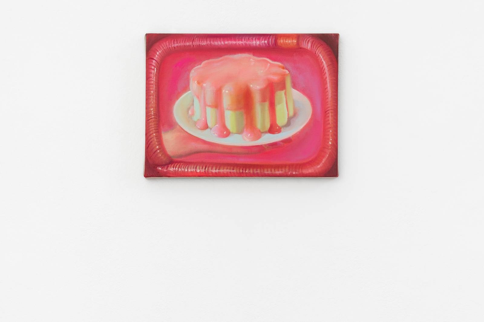 Tao Siqi, Eat Me, 2022 Oil on canvas, 30 x 40 cm