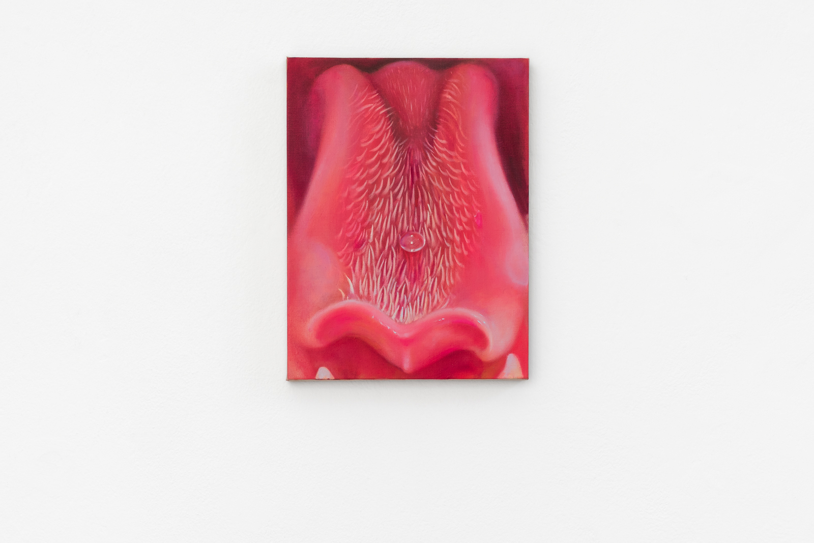 Tao Siqi, Catch, 2022 Oil on canvas, 40 x 30 cm