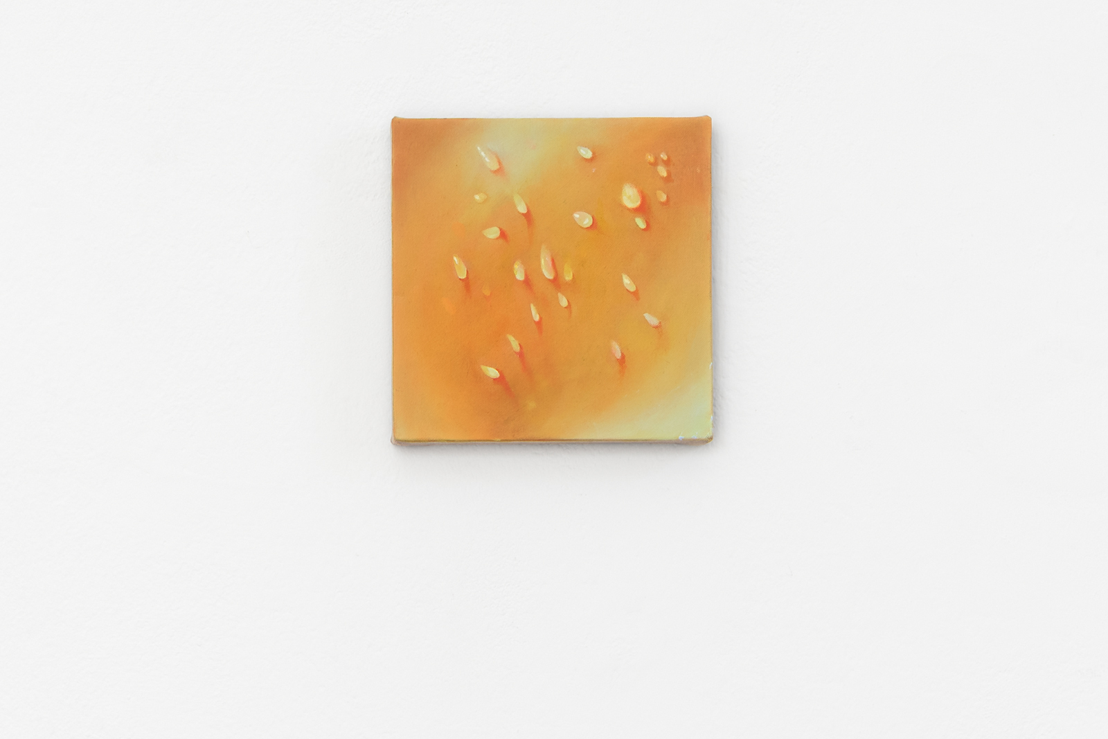 Tao Siqi, Sweat, 2022 Oil on canvas, 20 x 20 cm