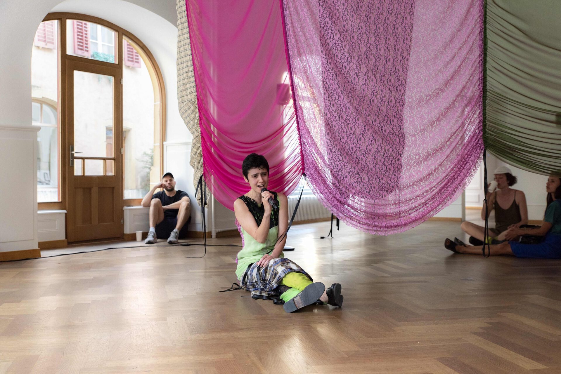 Nikima Jagudajev Performance 25 June 2022, Krone Couronne. Credit photos: © James Bantone