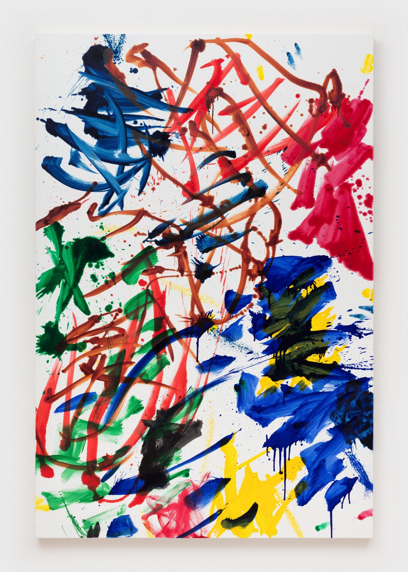 Oh Sufan, Dialogue, 2018, oil on canvas, 194x130cm