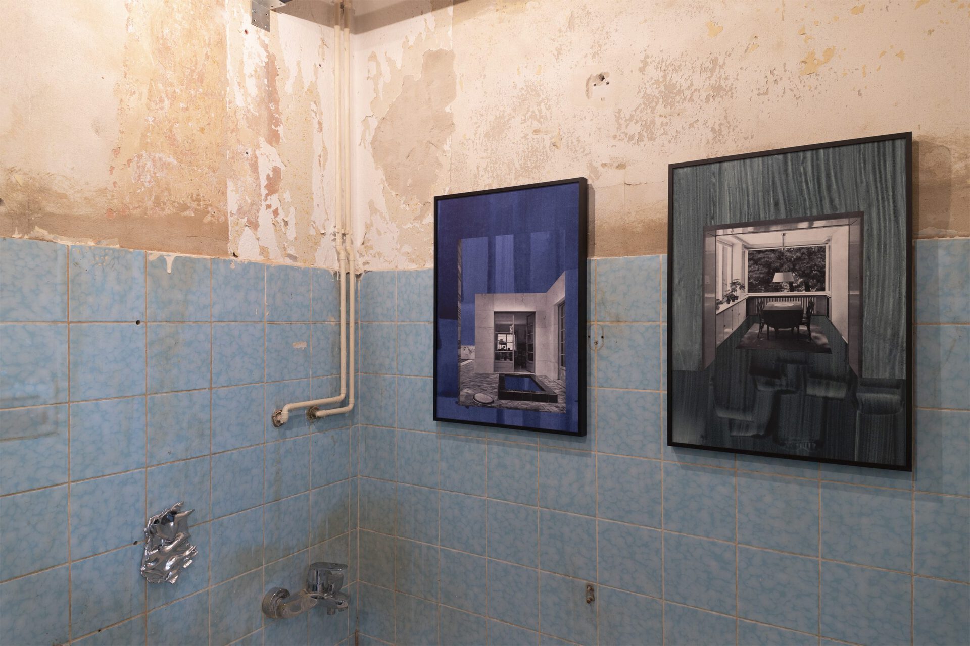 Valentina Jaffé: „Tough times call for shiny things”, “Of blue and other colours 2”, “Of blue and other colours 3”